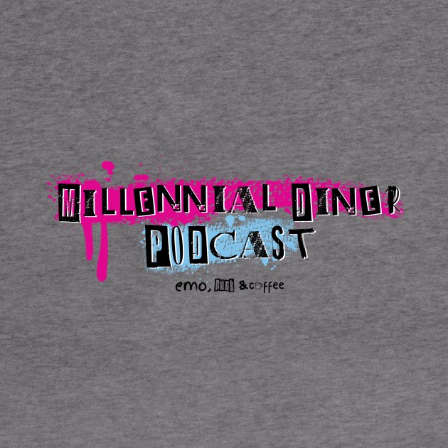 Millennial Diner Podcast Horizontal Logo by Millennial Diner Podcast